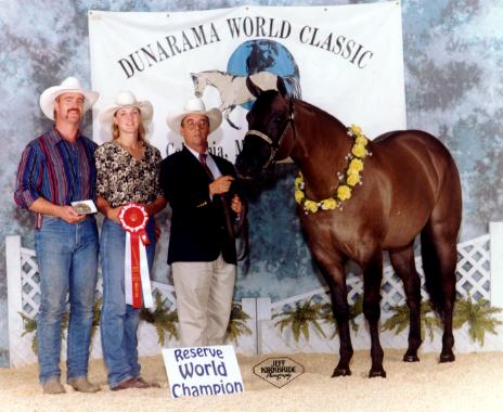 Paul & Kristin's first horse together - Summer's Little Lady