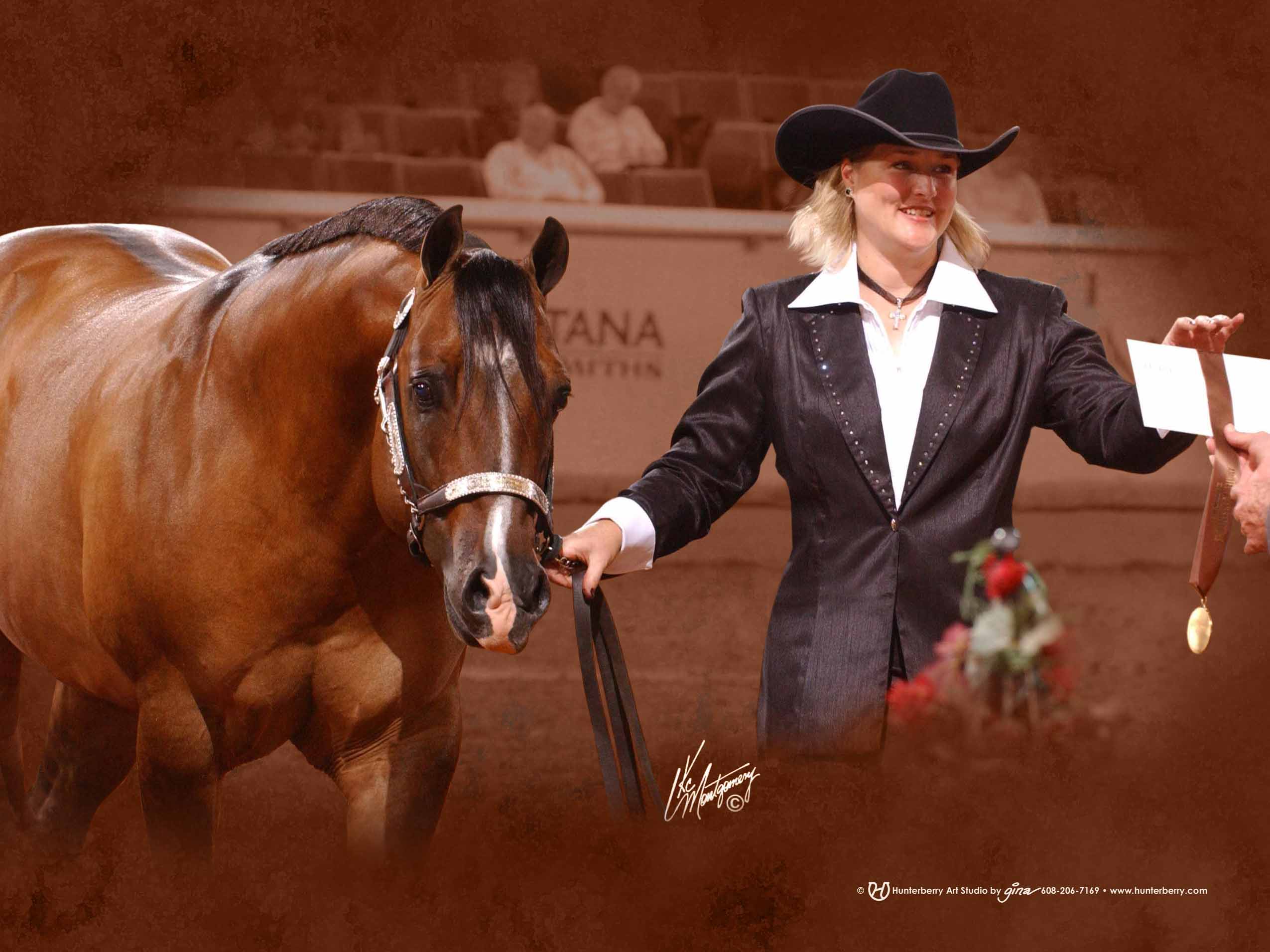 Golden Impact at the 2005 AQHA World Show